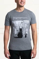 Vita Contemplitiva Men's T-Shirt Grey