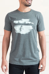 Winter in Montreal T-Shirt Men's Dark Green