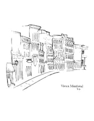 Art Print - Vieux Montreal