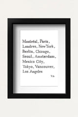 Art Print - Cities