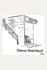 Art print- Plateau Mont-Royal