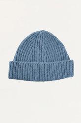 Beannie Hat Rib Knit Solid Color