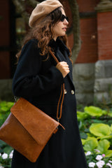 Luna Vegan Bag Crossbody Asymmetrical Flap