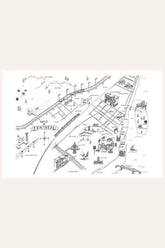 Post Card - Metropolitan Map