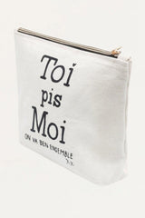 You & I Pouch Natural Canvas