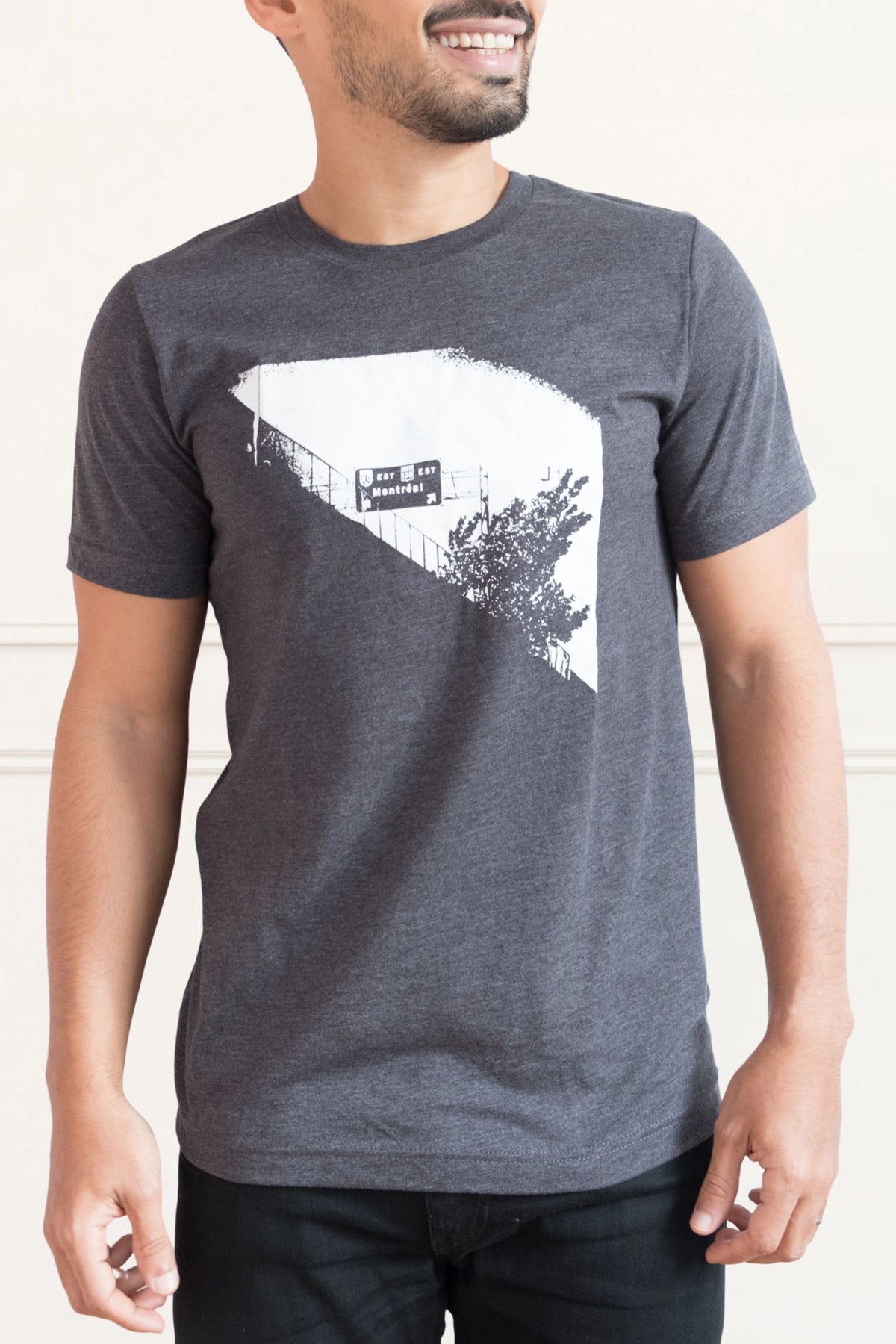 20 Est Montréal Men's T-Shirt Grey