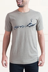 Geese T-Shirt Men Khaki Green