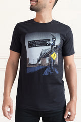 Jacques Cartier Bridge T-Shirt Men Black