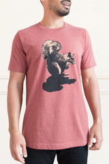 Squirrel T-Shirt Men Orange