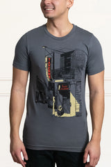 Tavern T-Shirt Men Grey