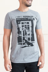 Bell, Beer and Basset Men Grey