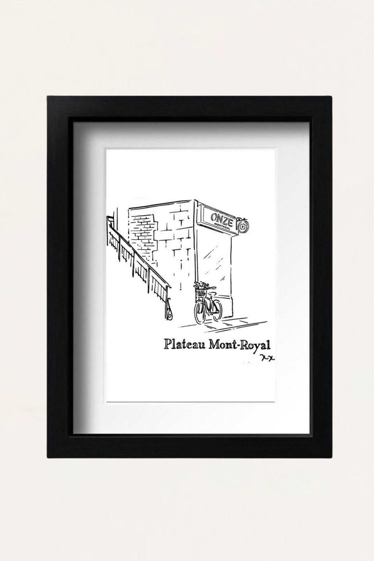 Art print- Plateau Mont-Royal