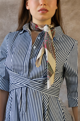 Scarf Neck Hair Paisley