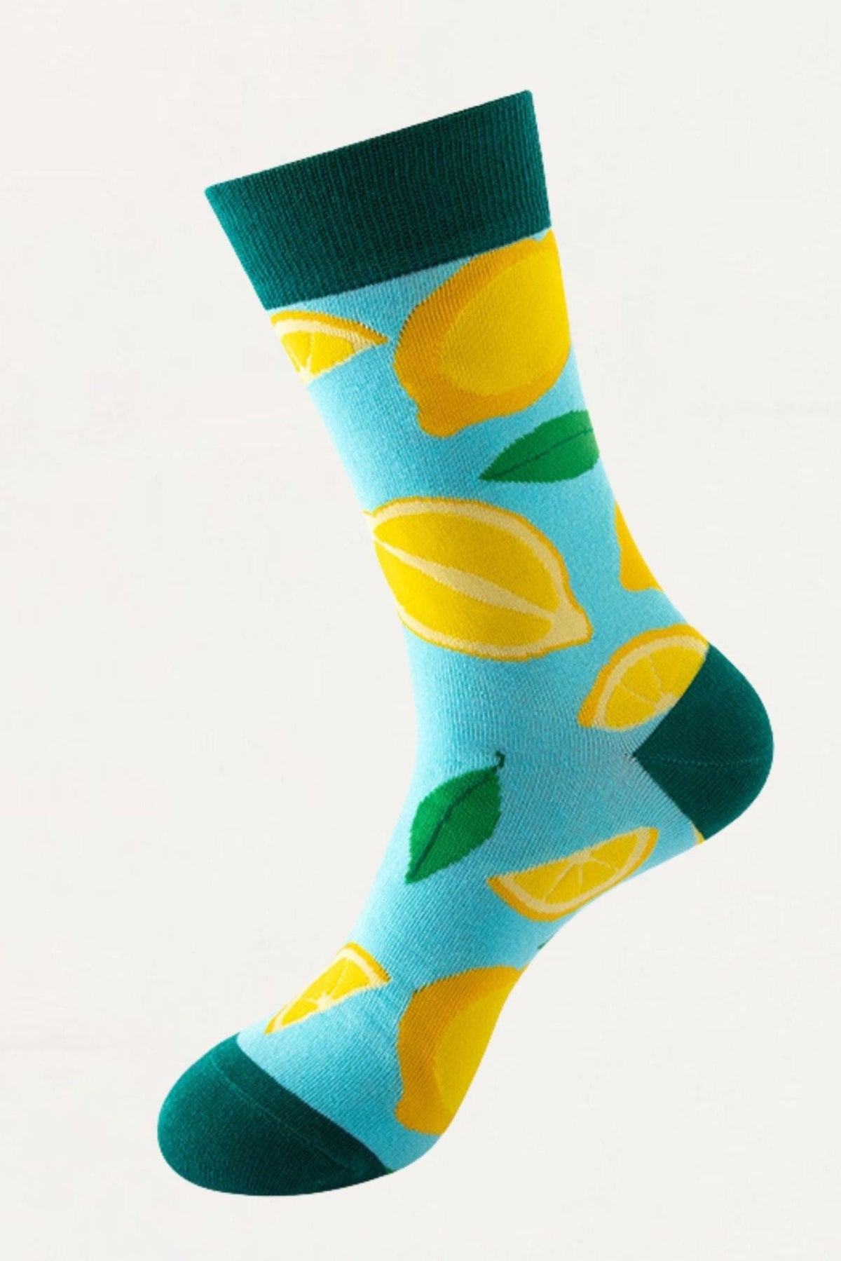 Socks Lemon Motif