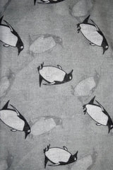 Scarf Light Pinguin Print