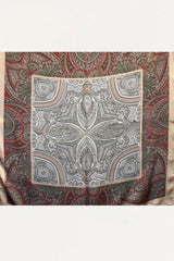 Scarf Neck Hair Paisley