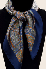 Scarf Neck Hair Paisley