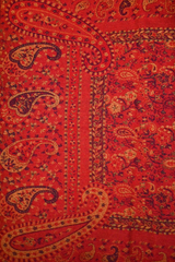 Bohemian Paisley Fringe Scarf – Red, Black or Pink