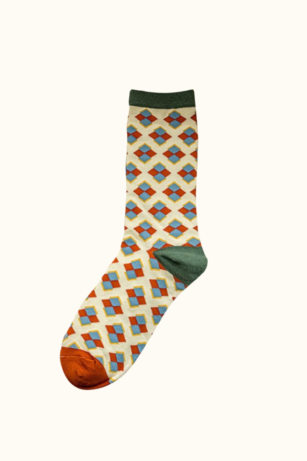 Socks Geometric Motif