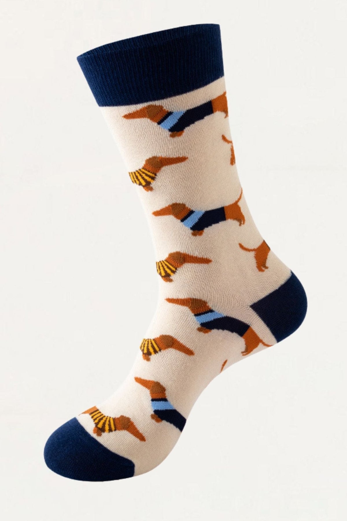 Socks Wiener Dogs Motif