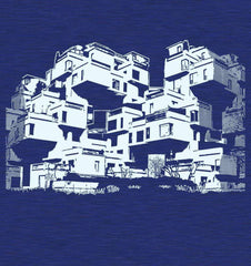 Habitat 67 T-Shirt Men Navy