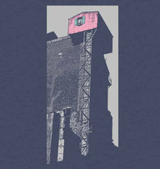 Pink House Men's T-Shirt Navy